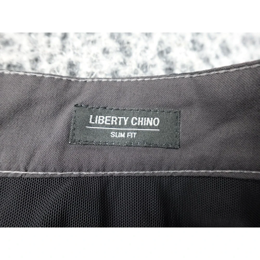 Imperial Motion Liberty Chino Mens 38x32 Gray Slim Fit Trousers Skater W142